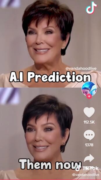 Así lucirían los rostros de las Kardashian sin cirugías ni inyecciones 