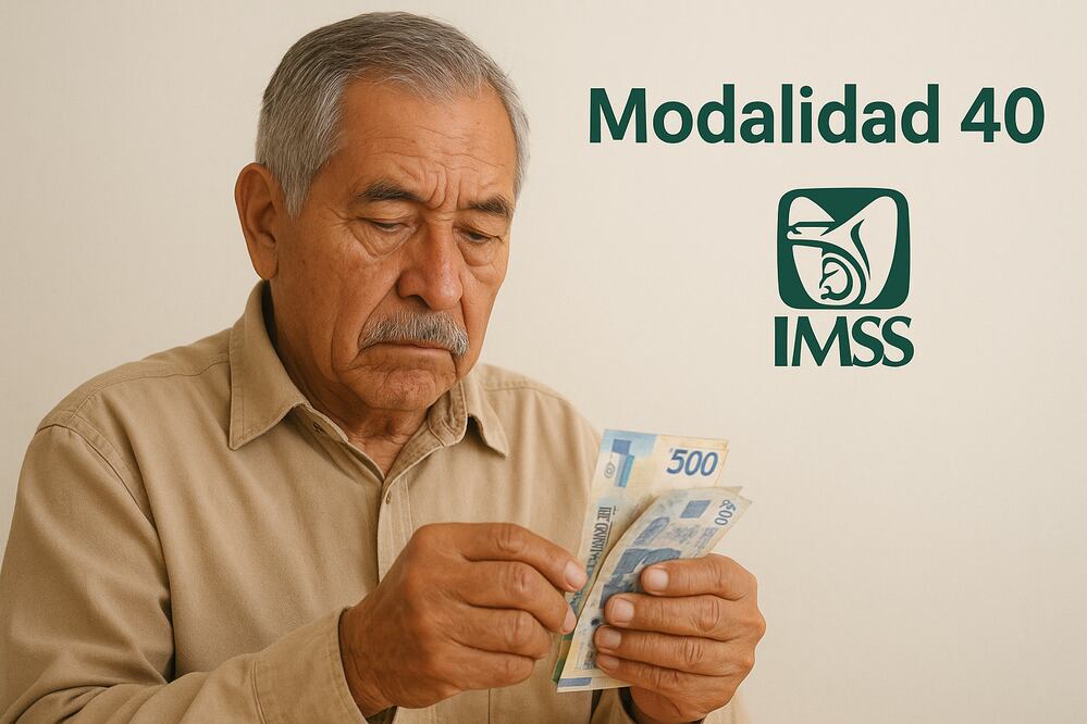 ¿Cómo obtener una pensión de 40 mil pesos con la Modalidad 40 del IMSS? Entérate aquí. Foto: Creada con IA ChatGPT