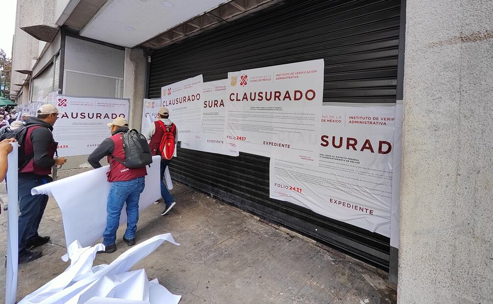 Invea clausura lugar donde se comercializaban diversos productos chinos. Foto: Especial