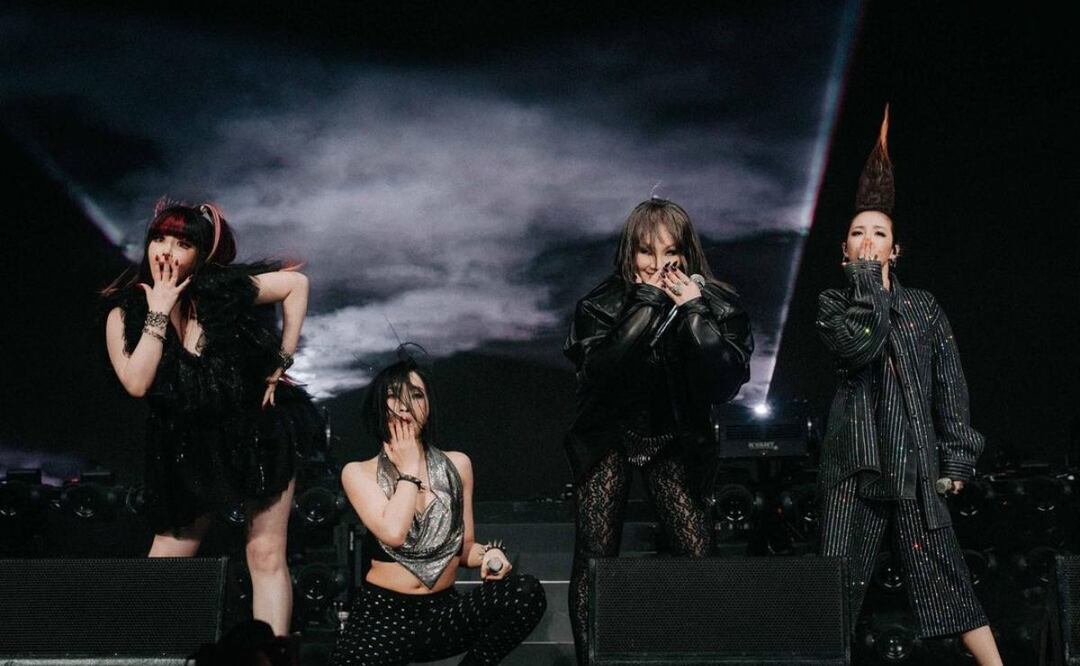 2NE1. Fuente: Instagram @chaelincl