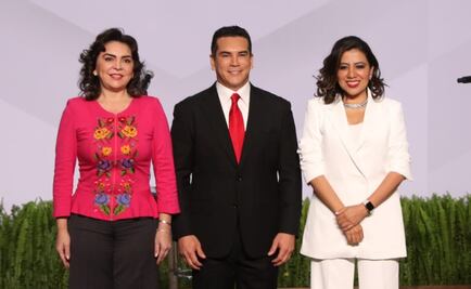 Inician ataques entre candidatos en debate del PRI