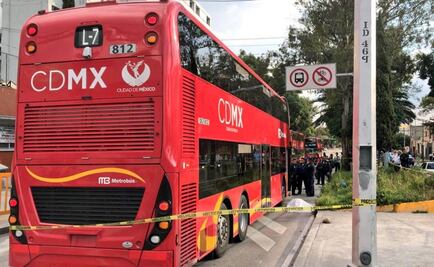 Hombre muere atropellado por Metrobús de Línea 7 en la colonia Peralvillo