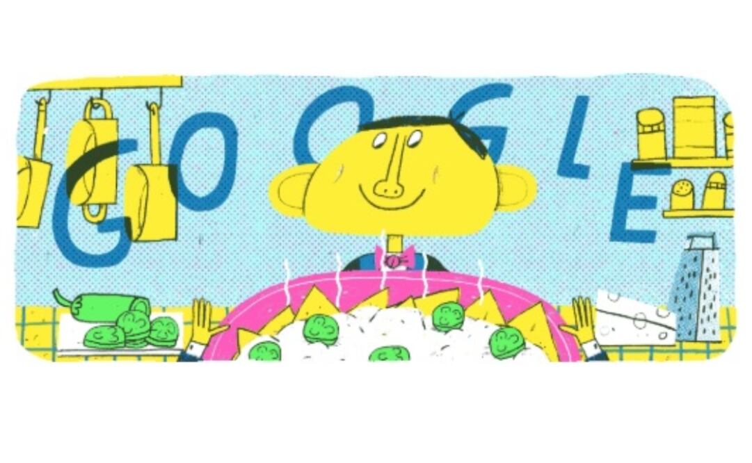 ¡Celebramos a Ignacio “Nacho” Anaya García con un delicioso doodle!