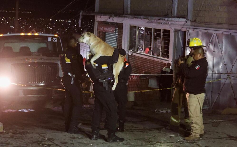 Explota polvorín en Chimalhuacán. Foto: Valente Rosas/EL UNIVERSAL