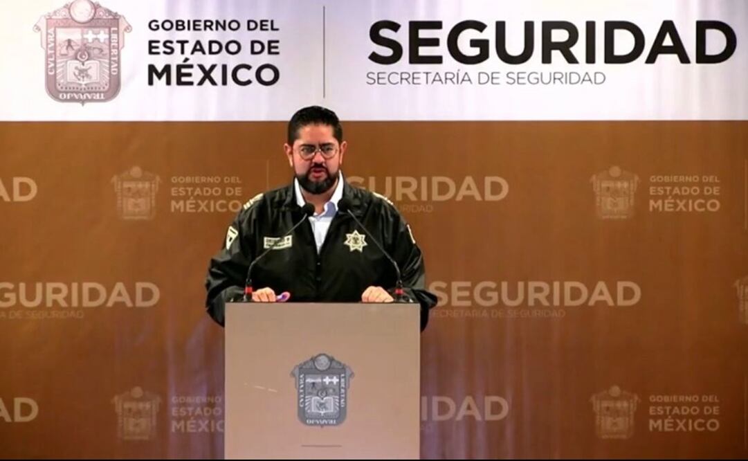 Andrés Andrade Téllez, secretario de Seguridad Pública mexiquense. Foto: Especial