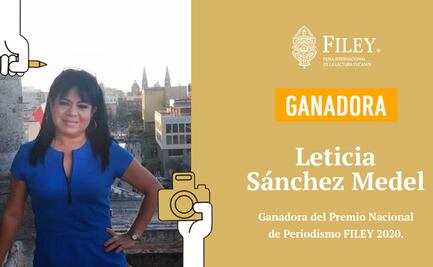 Leticia Sánchez, ganadora del Premio Nacional de Periodismo FILEY