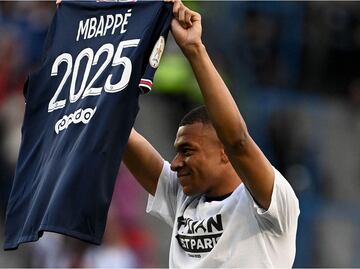 Mbappé tras su renovación con el PSG, "Es mi casa y quiero ganar títulos"