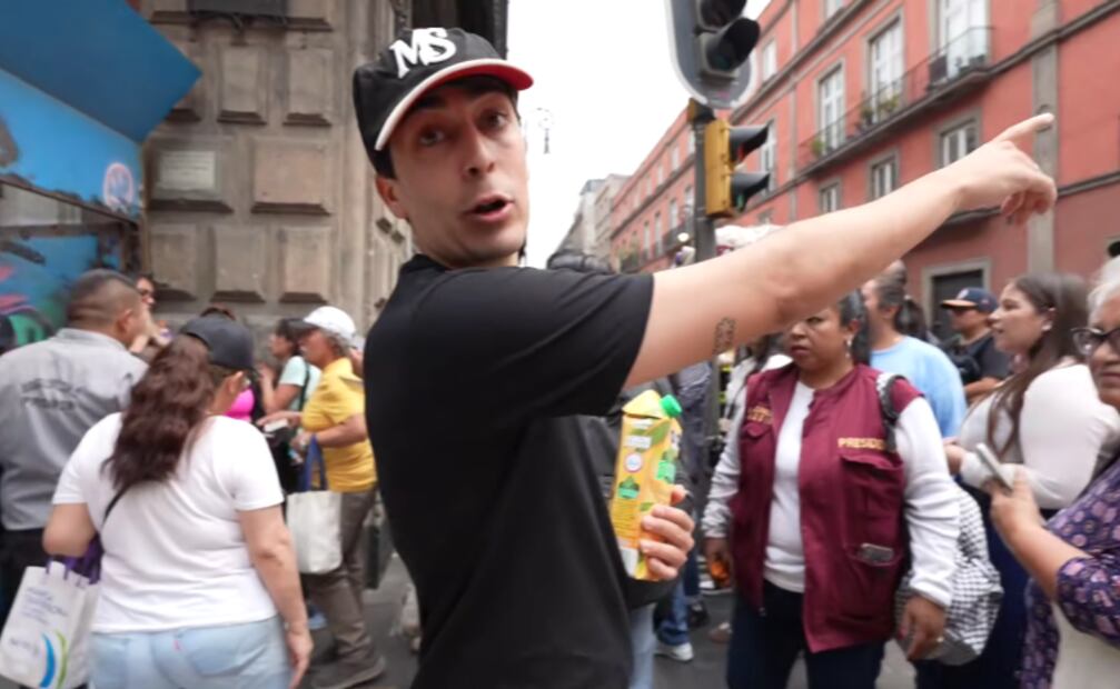 "Es como una frontera", señala Nil Ojeda. Foto: Captura de pantalla