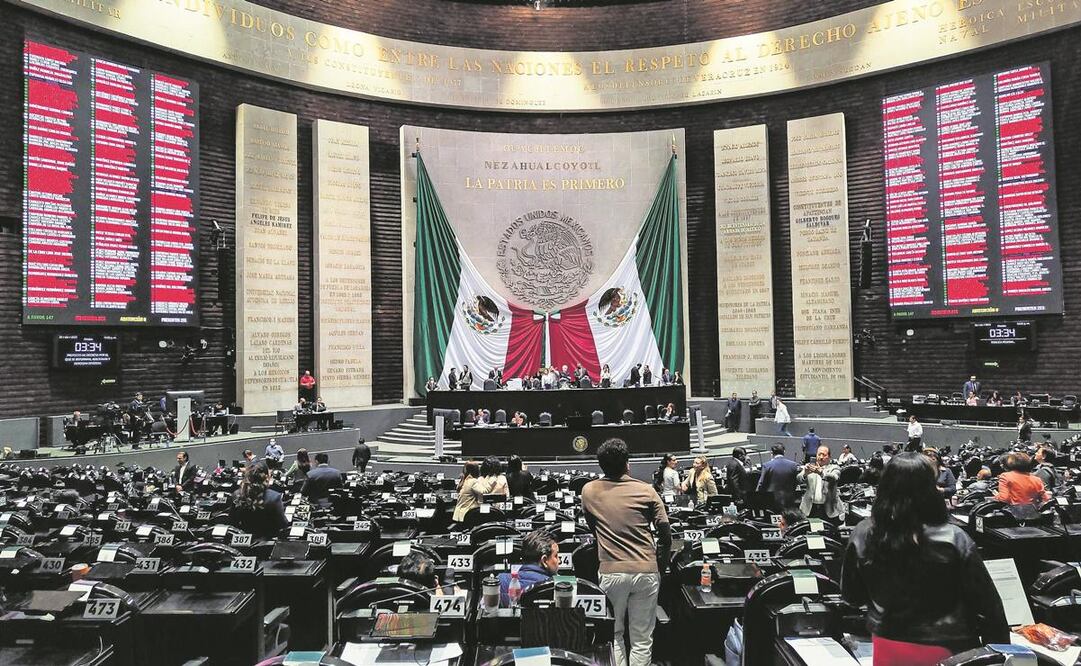 Cámara de Diputados. Foto: EL UNIVERSAL