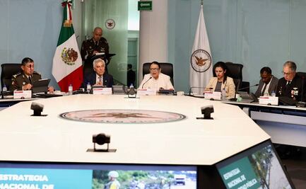 Se reúnen gabinete de Seguridad y Comisión Bicameral para la Evaluación y seguimiento de la Fuerza Armada