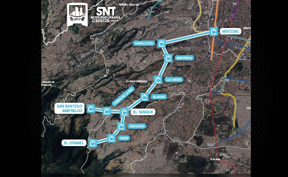 Ruta Línea 5. Foto: Especial