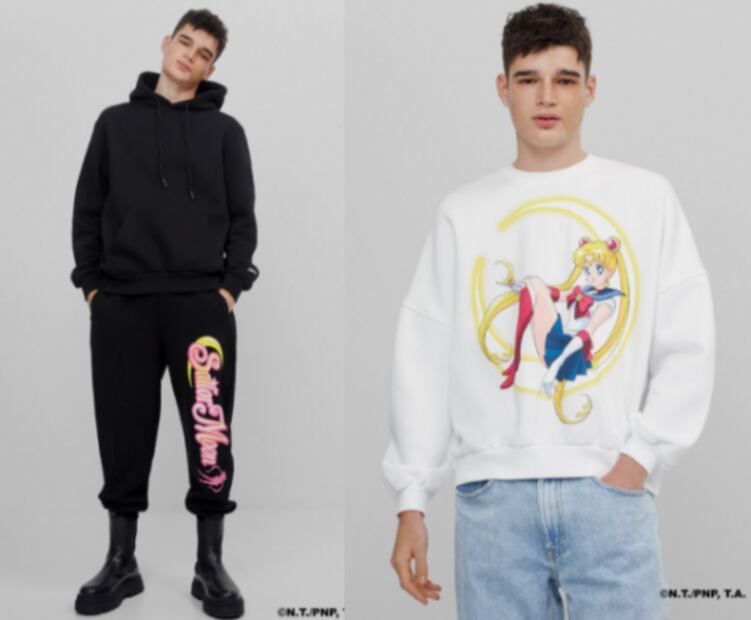 Bershka lanza colección inspirada en Sailor Moon
