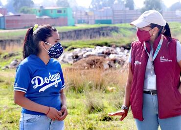 “Ayúdenme a rescatar a mi perrito”, pide Fátima, dueña del pitbull que cayó al socavón de Puebla