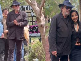 Tim Burton sorprende a bordo de una trajinera en Xochimilco; María Chacón y otros actores presumen encuentro con el director