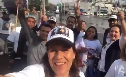 Para Zavala la campaña es calmada