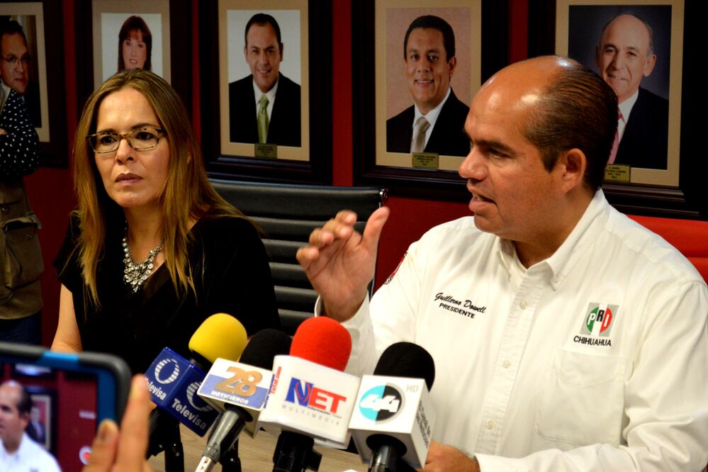 Guillermo Dowell Delgado, presidente del Partido Revolucionario Institucional en Chihuahua. Foto: Archivo. EL UNIVERSAL