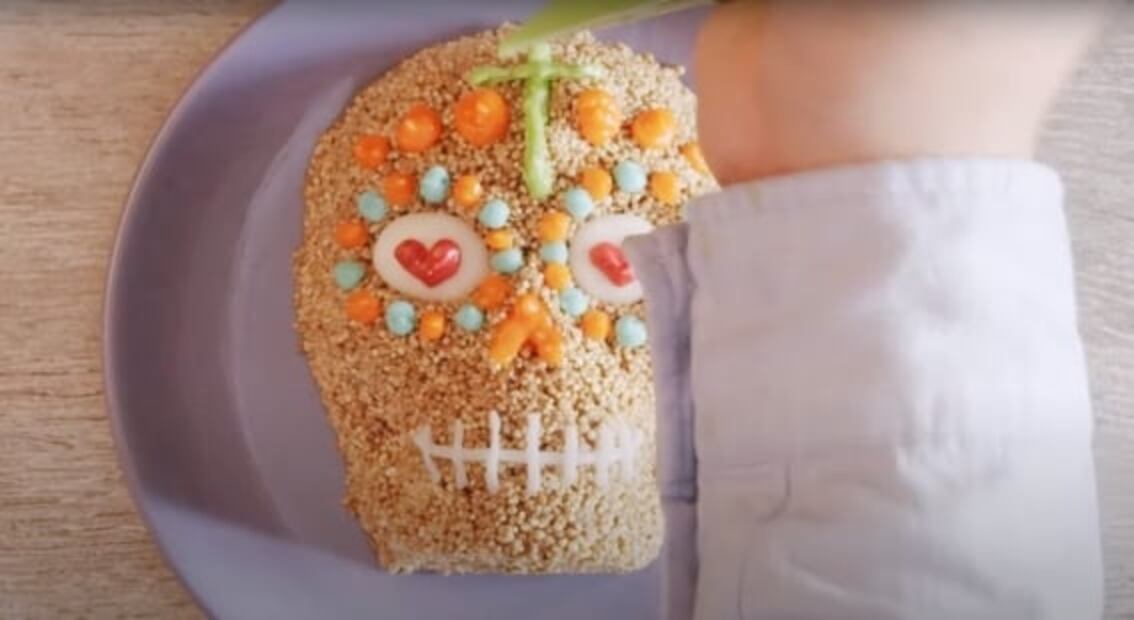 Haz calaveritas de amaranto para tu ofrenda 