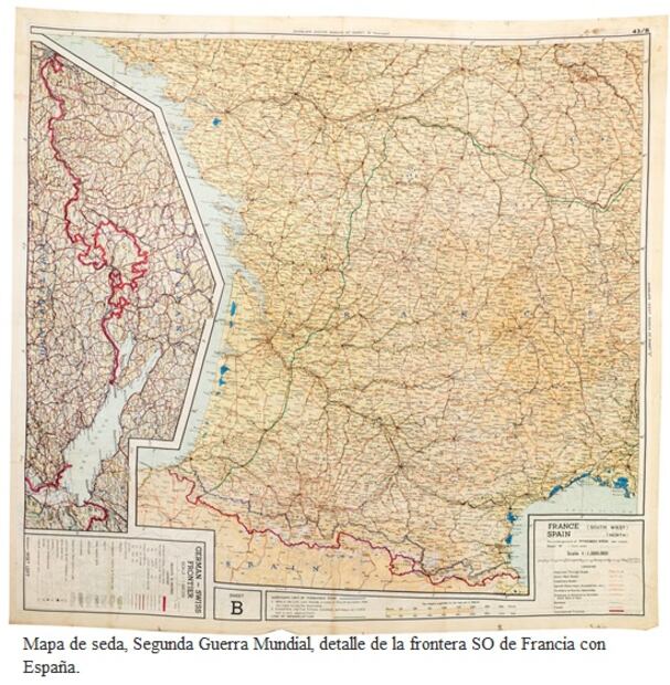 Mapas de escape y evasión en seda