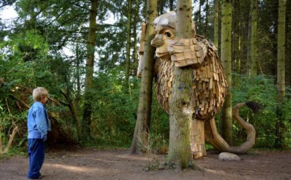 Los gigantes escondidos en los bosques de Dinamarca