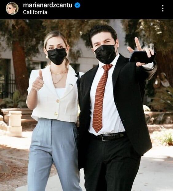 Este es el look con el que Mariana Rodríguez visitó California con Samuel García