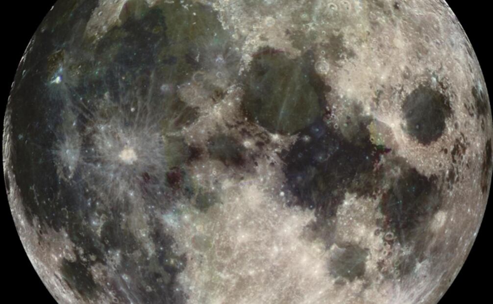 Imagen ilustrativa de la Luna. Foto: NASA