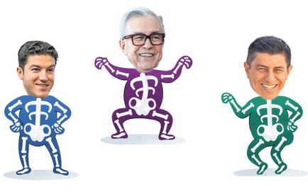 Calaveritas a Rubén Rocha, Samuel García, Salomón Jara