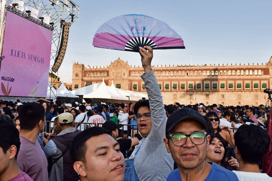 Julieta Venegas en Zócalo