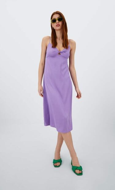 Guía de compras: vestidos lenceros que cuestan menos de 750 pesos