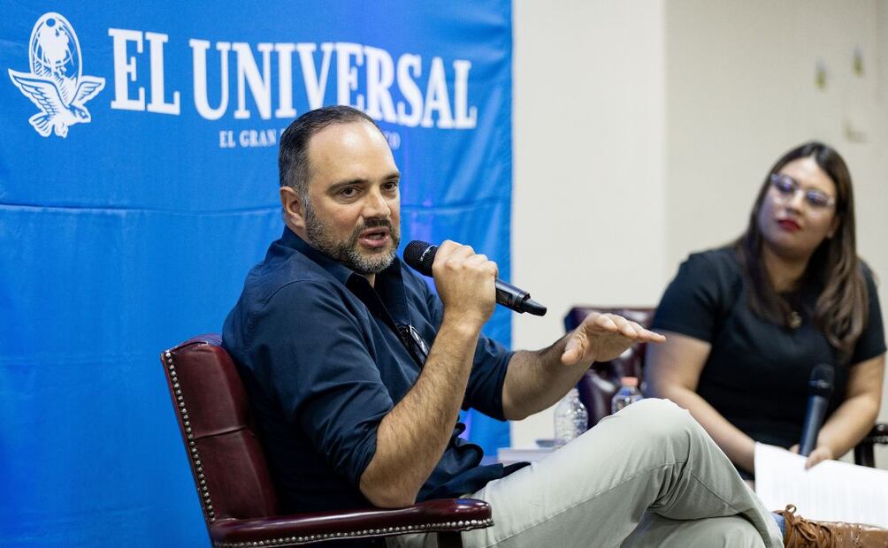 León Krauze compartió con decenas de suscriptores su novela "La gran desaparición".  |  Foto: Hugo Salvador.