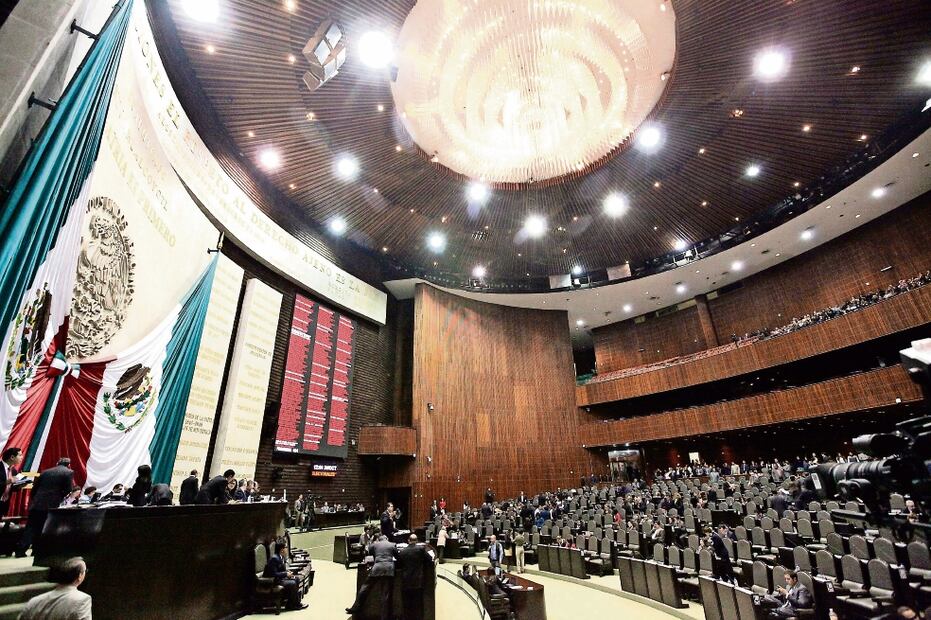 Posterior a la entrega y recepción, las oficinas de los legisladores deberán ser cerradas y se colocarán sellos de seguridad. Foto: EL UNIVERSAL