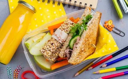 Lunches nutritivos y saludables para llevar a la escuela