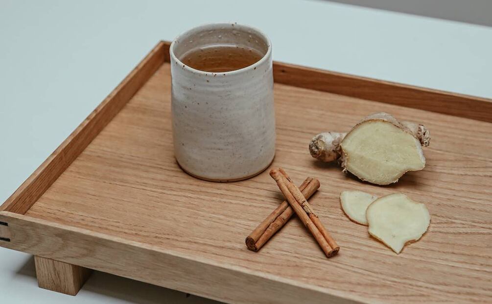 Infusión de jengibre y manzanilla. Foto: Cup of Couple / Pexels