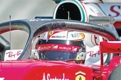 El Halo debuta en la Fórmula 1