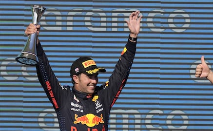 Los podios que ha conseguido Checo Pérez en Fórmula 1