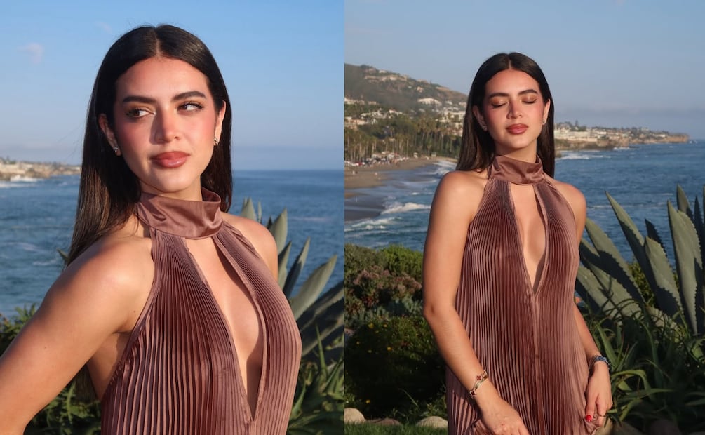 Sleek y minimalista: raya en medio con acabado pulido para un look elegante. Foto: Instagram @lailaysota