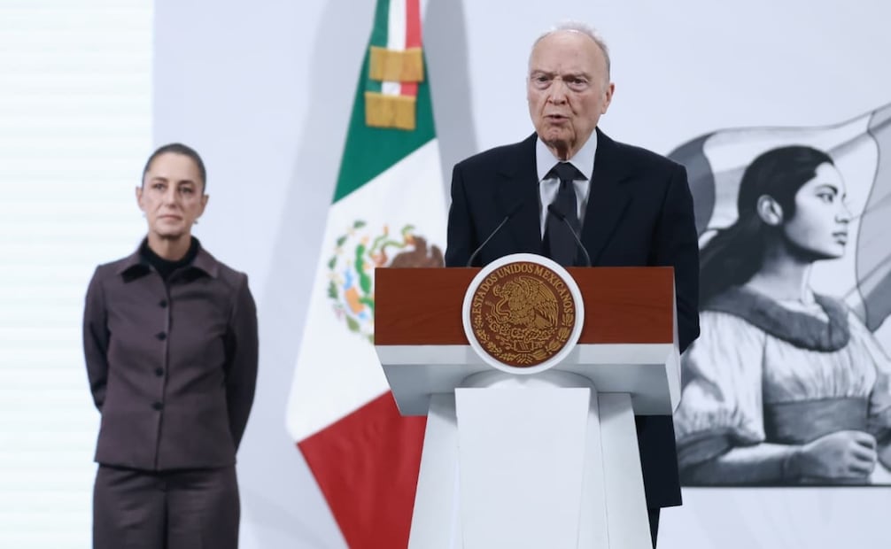 El fiscal general de la República, Alejandro Gertz Manero, informó que se han establecido “vínculos muy claros” entre Hernán Bermúdez Requena y la delincuencia organizada. El funcionario adelantó que la Fiscalía General de la República (FGR) espera que en la próxima audiencia federal el acusado declare para fortalecer la imputación de carácter federal. Foto :Fernanda Rojas / EL UNIVERSAL