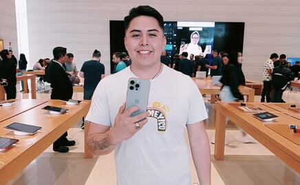 Arturo Delgado, el primer mexicano en comprar el iPhone 15 