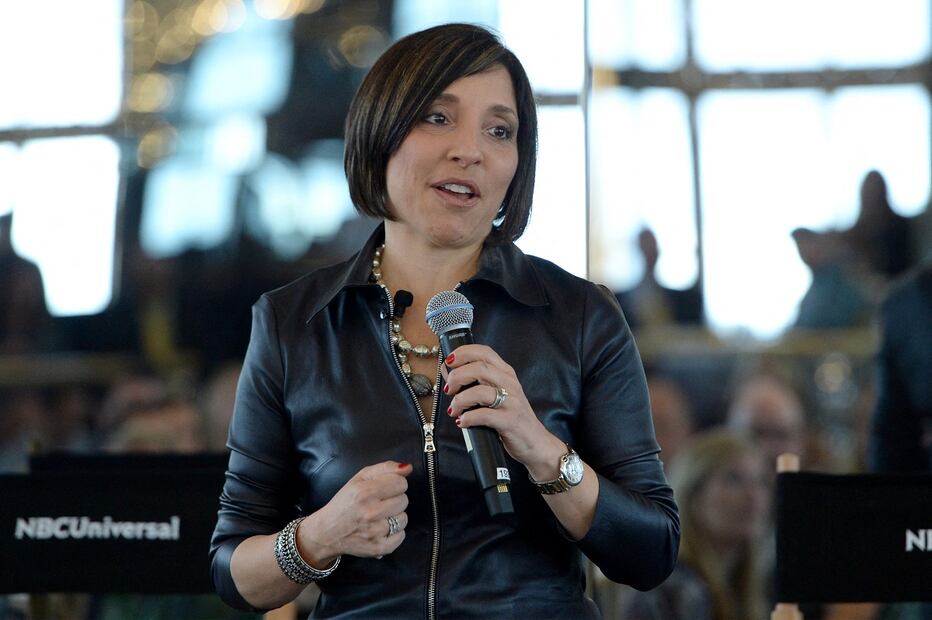 Linda Yaccarino, durante la Semana de publicidad 2015 AWXII el 30 de septiembre de 2015 en la ciudad de Nueva York. Foto: AFP