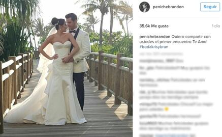 Brandon Peniche comparte fotos de su boda