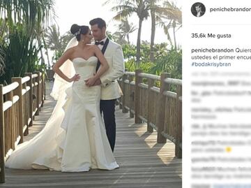 Brandon Peniche comparte fotos de su boda