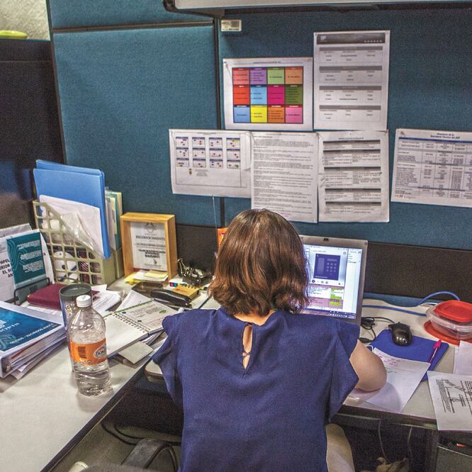 Retraso. Menos de 10% de Pymes en México se apoyan en sistemas tecnológicos, lo que dificulta su crecimiento. Foto/ARCHIVO EL UNIVERSAL