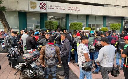 Manifestaciones CDMX: Motociclistas por reglamento y tianguistas de Ecatepec por agua y seguridad
