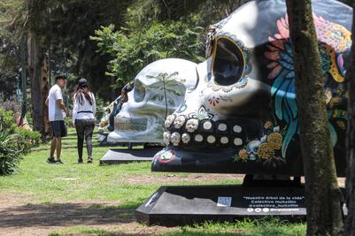 FOTOS: "Mexicráneos" llega a Bosque de Aragón