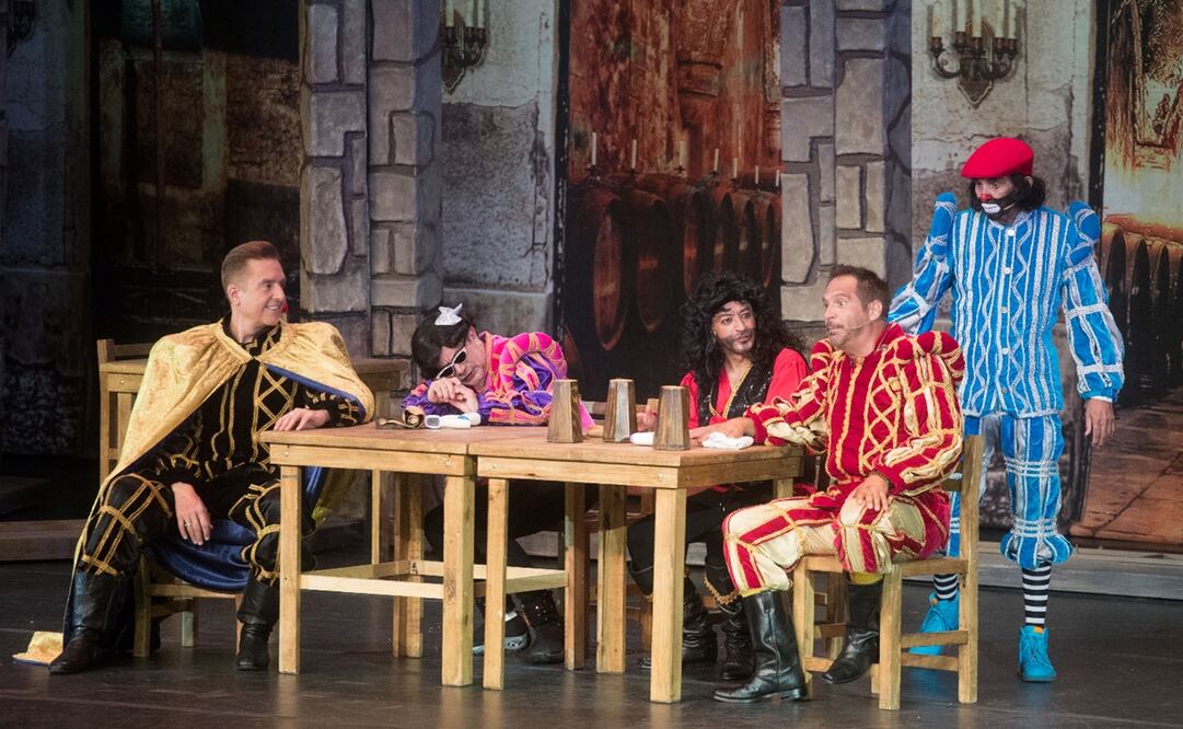 Cepillín en el "Cuarentenorio cómico". Foto: Archivo EL UNIVERSAL