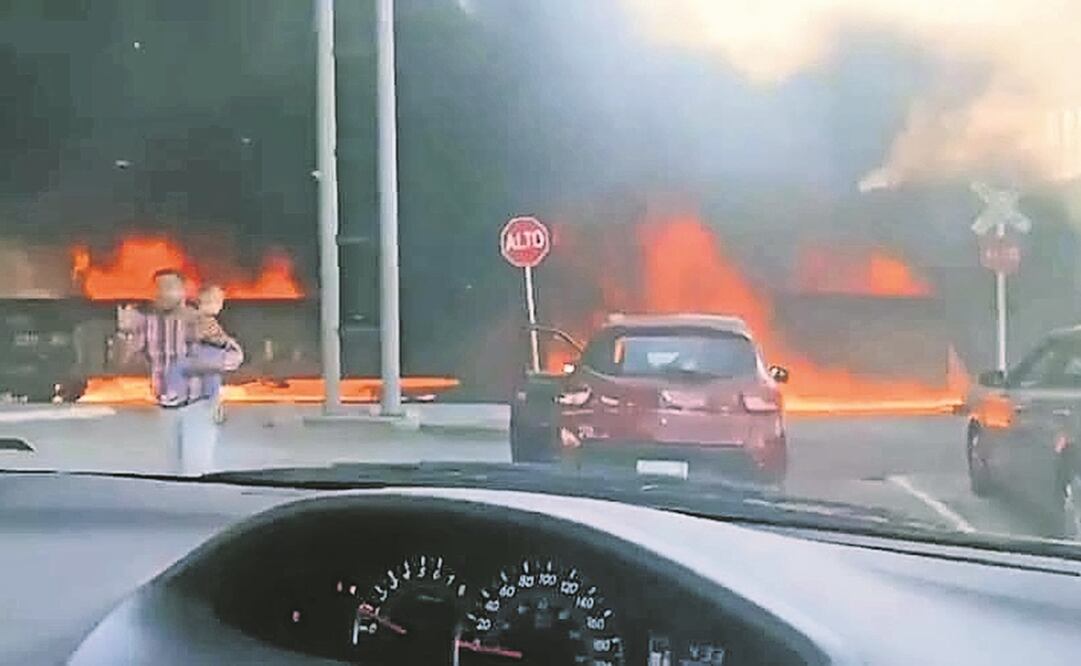  El accidente ocurrió en la colonia México, en el puente ubicado en la avenida Aguascalientes.