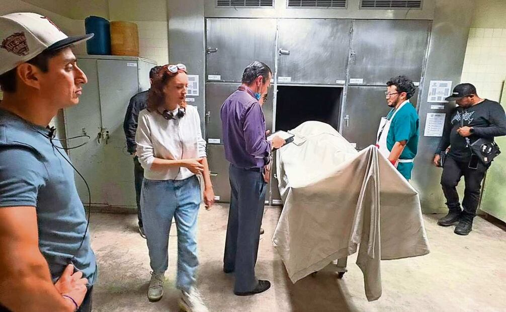 Regina Blandón de libera en los sets