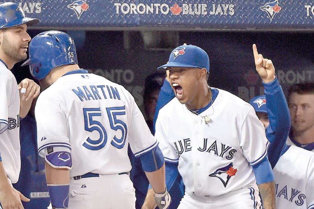 Martin (55) y Stroman fueron mucha pieza para los neoyorquinos (NATHAN DENETTE. AP)