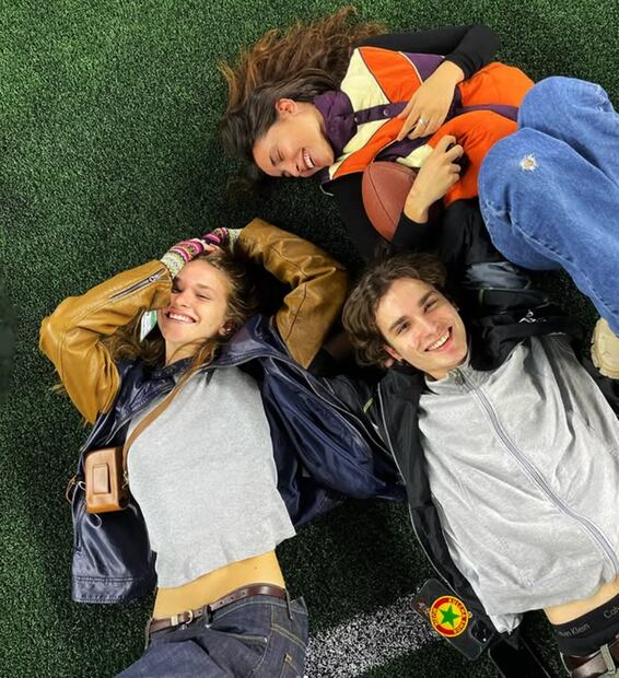 Hanna, Nicole y Alex, hijos de Alan Tacher.
Foto: Instagram