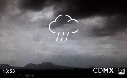 Activan alerta amarilla por lluvia en 5 delegaciones de CDMX
