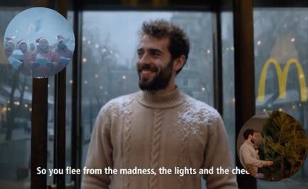 McDonald's lanza anuncio navideño generado con IA y genera polémica en redes